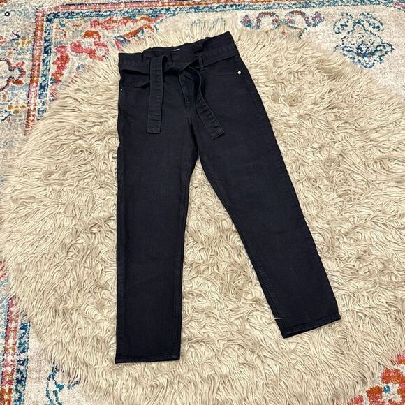 Frame belted paper bag jeans size 27 - Picture 2 of 7